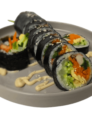 35-Veg-kimbap.png Vegetable Kimbap 10 pieces